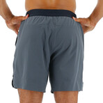 TYR 7" Lined Short // Dark Shadow (Small)