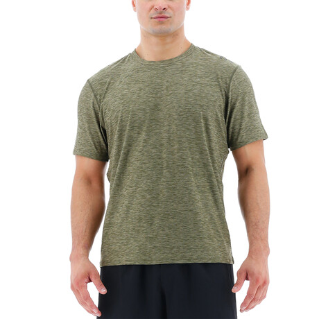 TYR Airtech Tee // Olive Night Heather (Small)