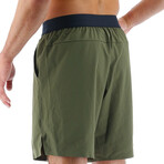 TYR 7" Lined Short // Olive Night (Small)