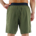 TYR 9" Lined Short // Olive Night (Small)