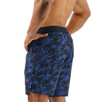 TYR 9" Lined Short // Navy (Small)