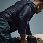 TYR Airtech Long Sleeve Tee // Black (Small)