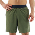 TYR 9" Lined Short // Olive Night (Small)
