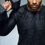 TYR Airtech Long Sleeve Tee // Black (Small)