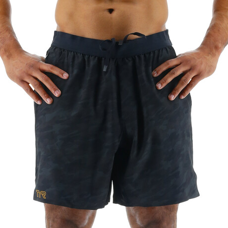 TYR 9" Unlined Short // Black (Small)