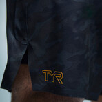 TYR 7" Lined Short // Black (Small)