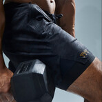 TYR 9" Lined Short // Black (Small)