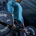 TYR Airtech Long Sleeve Tee // Majolica Heather (Small)