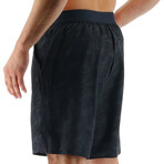 TYR 7" Unlined Short // Black (Small)