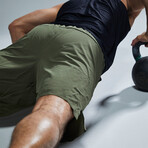 TYR 9" Lined Short // Olive Night (Small)