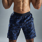 TYR 9" Lined Short // Navy (Small)