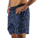 TYR 7" Unlined Short // Navy (Small)