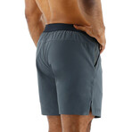 TYR 7" Unlined Short // Dark Shadow (Small)