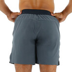 TYR 7" Unlined Short // Dark Shadow (Small)