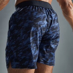 TYR 7" Unlined Short // Navy (Small)