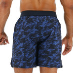 TYR 7" Unlined Short // Navy (Small)