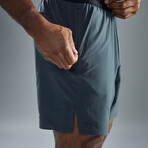 TYR 7" Unlined Short // Dark Shadow (Small)