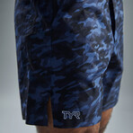 TYR 7" Unlined Short // Navy (Small)