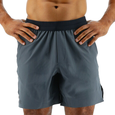 TYR 7" Unlined Short // Dark Shadow (Small)