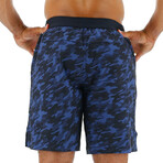 TYR 9" Lined Short // Navy (Small)