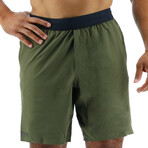 TYR 7" Unlined Short // Olive Night (Small)