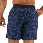TYR 7" Lined Short // Navy (Small)