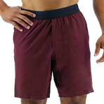 TYR 7" Unlined Short // Windsor Wine (Small)