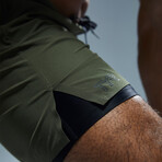 TYR 9" Unlined Short // Olive Night (Small)