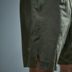 TYR 9" Lined Short // Olive Night (Small)