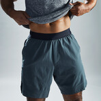 TYR 7" Lined Short // Dark Shadow (Small)