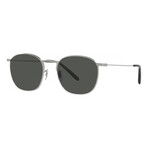Oliver Peoples // Men's Golden Sun OV1285ST-5036P2 Sunglasses // Silver + Midnight Express
