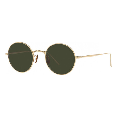 Unisex OV1293ST-5035P1 G. Ponti-3 Sunglasses // Soft Gold + Green Polar