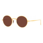 Unisex OV1293ST-5414C5 G. Ponti-3 Sunglasses // Brushed Brass + Burgundy
