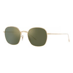Men's OV1307ST-5292O8 Ades Sunglasses // Gold + Green Gold Gradient