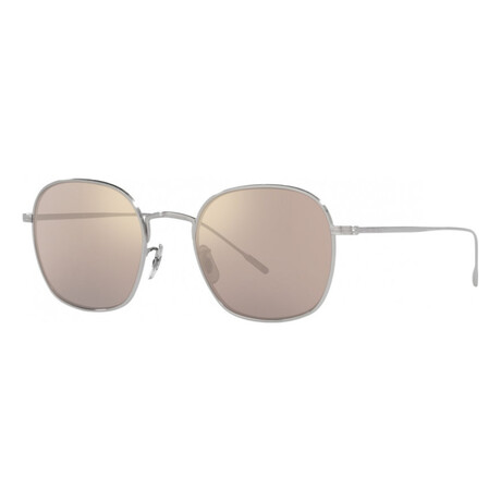Men's OV1307ST-50365D Ades Sunglasses // Silver + Chrome Taupe Photo