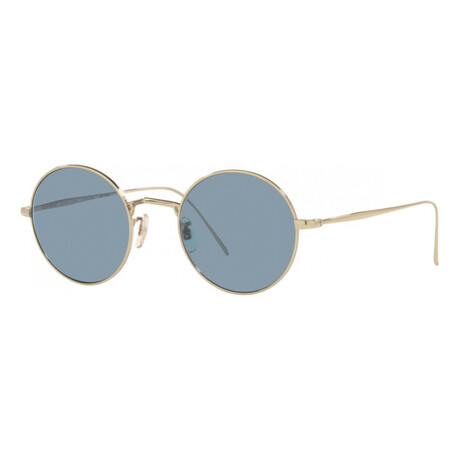 Unisex OV1293ST-503556 G. Ponti-3 Sunglasses // Soft Gold + Cobalt - Oliver  Peoples - Touch of Modern