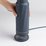 The WaterH Smart Bottle // Magnetite Blue