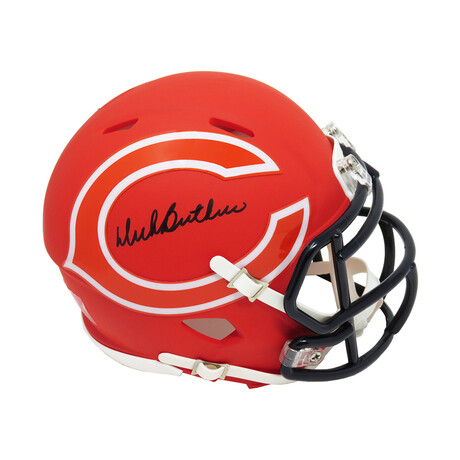 Dick Butkus // Signed Chicago Bears AMP Alternate Series Riddell Speed Mini Helmet