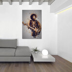Jimi Hendrix // TM Creative Design (26"H x 18"W x 1.5"D)