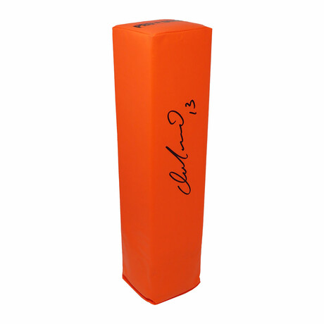 Dan Marino Signed Orange Endzone Football Pylon