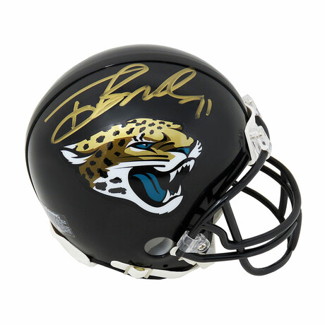 Tony Boselli // Signed Jacksonville Jaguars Riddell Mini Helmet