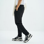 Alex Straight Leg Sweatpants // Black (M)