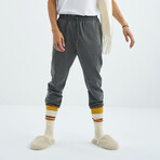 Alex Straight Leg Sweatpants // Smoked (L)