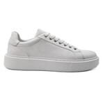 Leather Sneaker // White (Euro: 43)