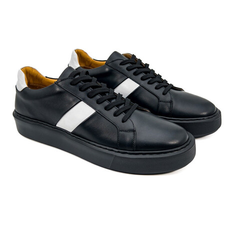 Niko Sneaker // Black-White (Euro: 40)
