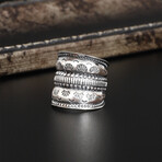 925 Sterling Silver Free Size Adjustable Ring