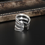 925 Sterling Silver Free Size Adjustable Ring