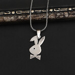 925 Sterling Silver Rabbit Necklace