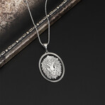 925 Sterling Silver Lion Necklace