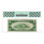 1929 $10 Small Size National Bank Note// 1st National Bank Marietta Ohio // PCGS Certified VF25